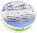 Ice Fishing Line Braided 6LB 110 Yards Green - Ultra Sensitive