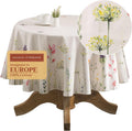 Maison d' Hermine 63 Inches Round Table Cloth for Every Occasion