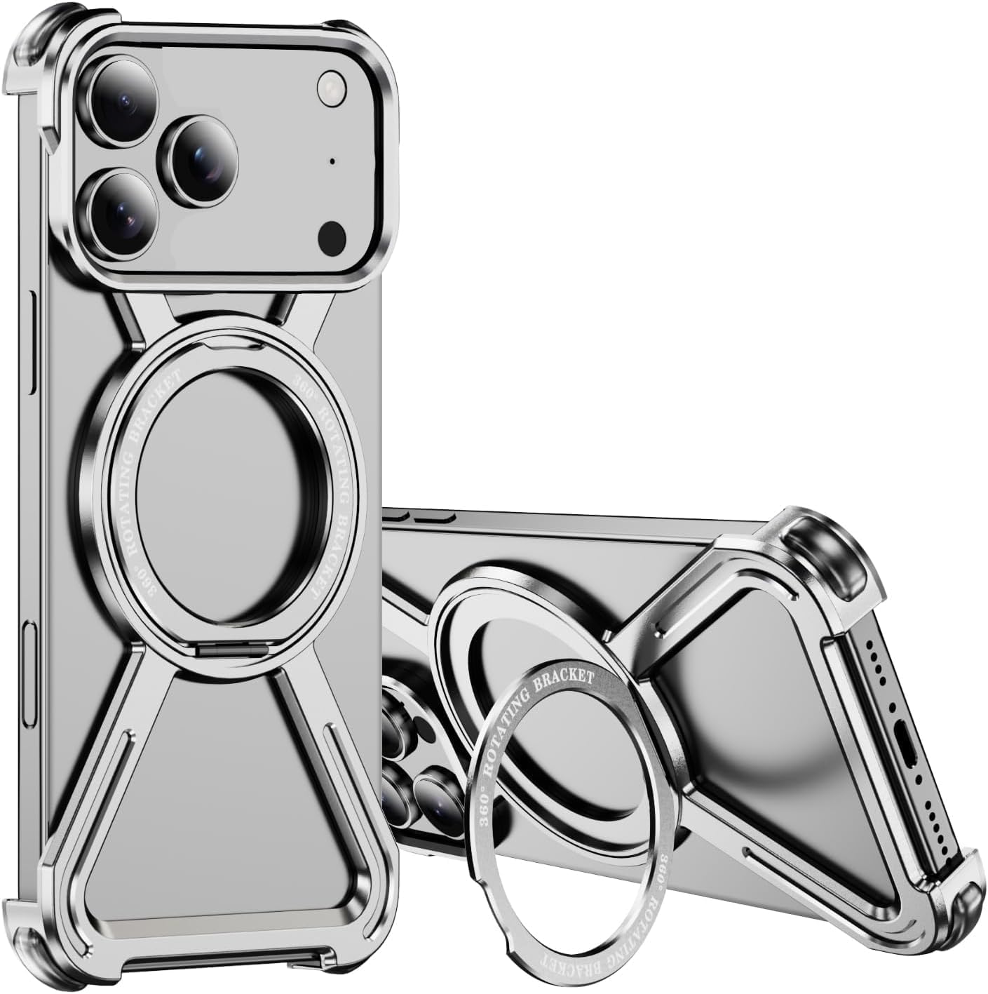 Skeleton Case for iPhone 17 Pro Max with Military-Grade Protection