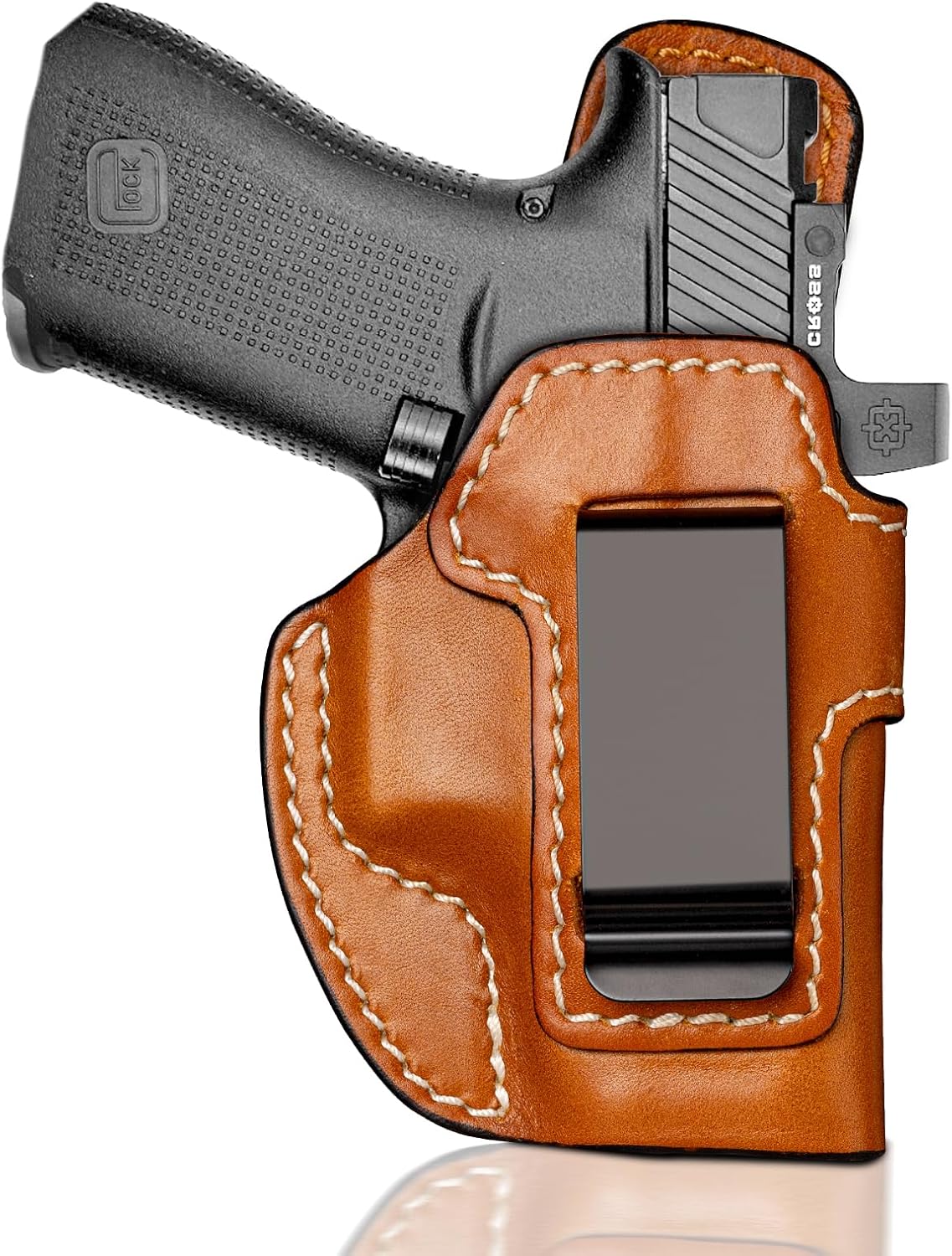Premium IWB Leather Holster for Glock 43 Series - Comfort & Fit