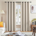 Rutterllow Blackout Curtains for Bedroom 52x84 in Panels - Thermal