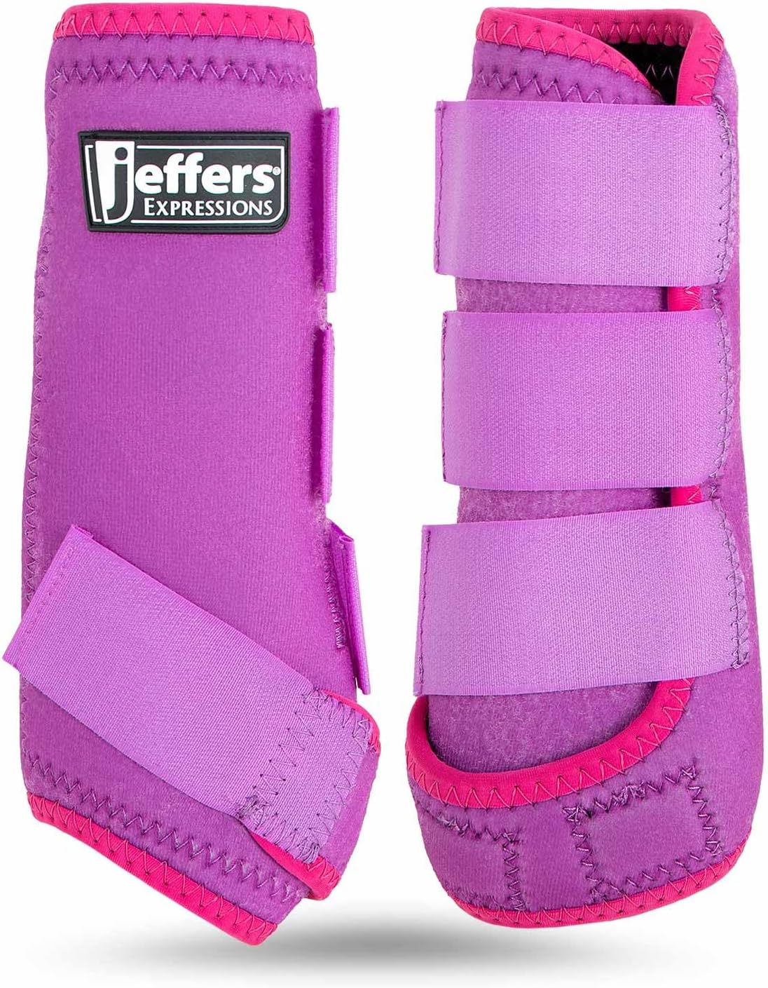 Jeffers Expression Neon Horse Boots - Durable Protection & Style