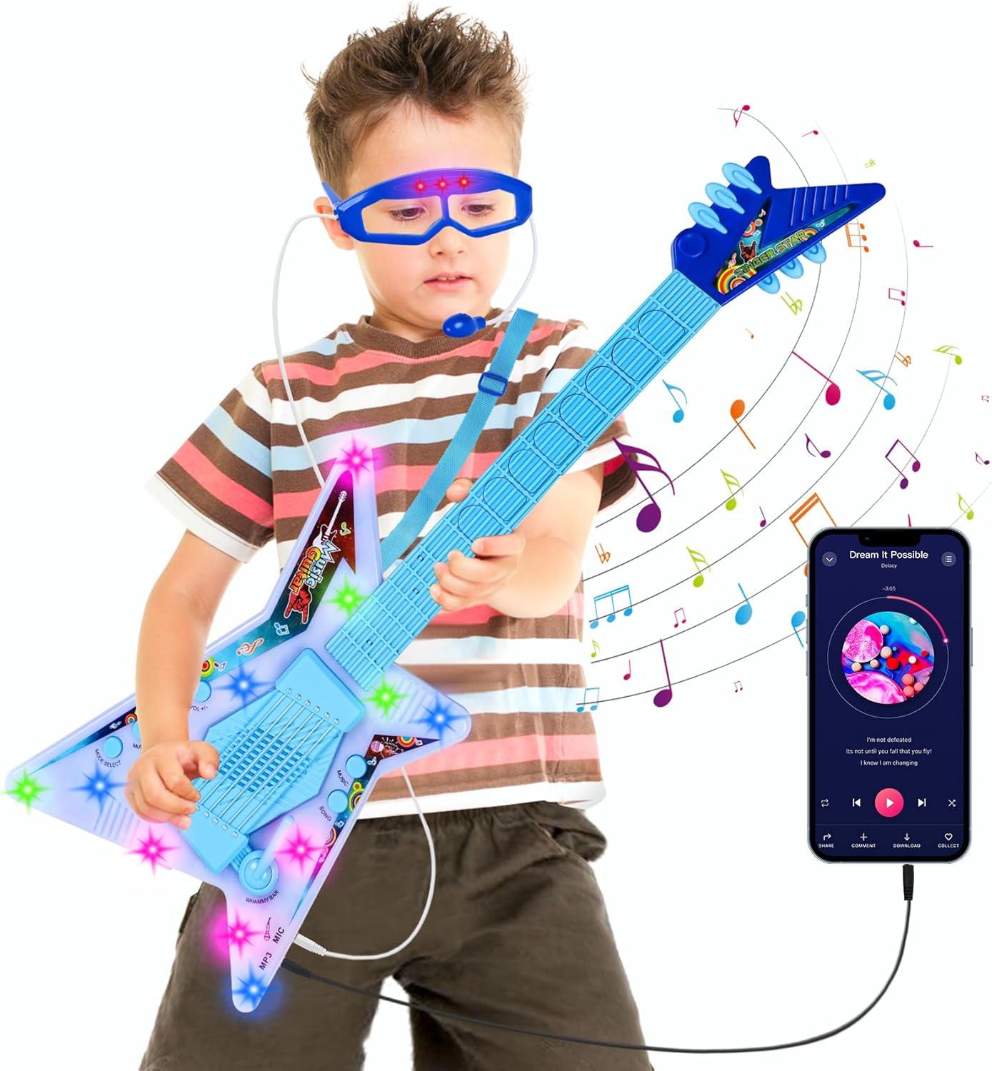 Light-Up Karaoke Set for Kids - Musical Fun!