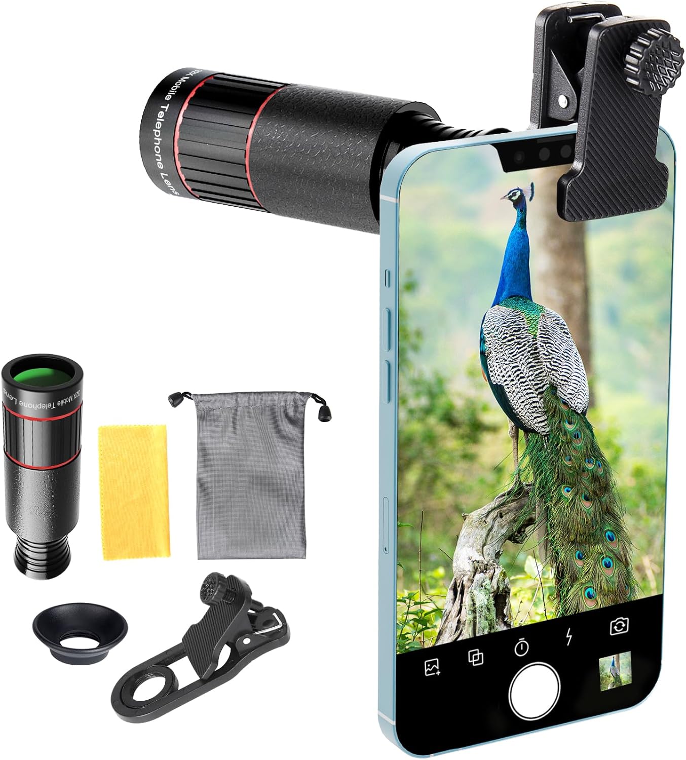 32X Telephoto Mobile Lens for iPhone and Android - MoYinG