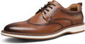 Men's Oxford Wingtip Dress Shoes - Comfortable Business Formal