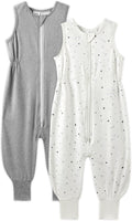 TotAha Toddler Sleep Sack with Legs - Light 0.5 TOG for 12-36M