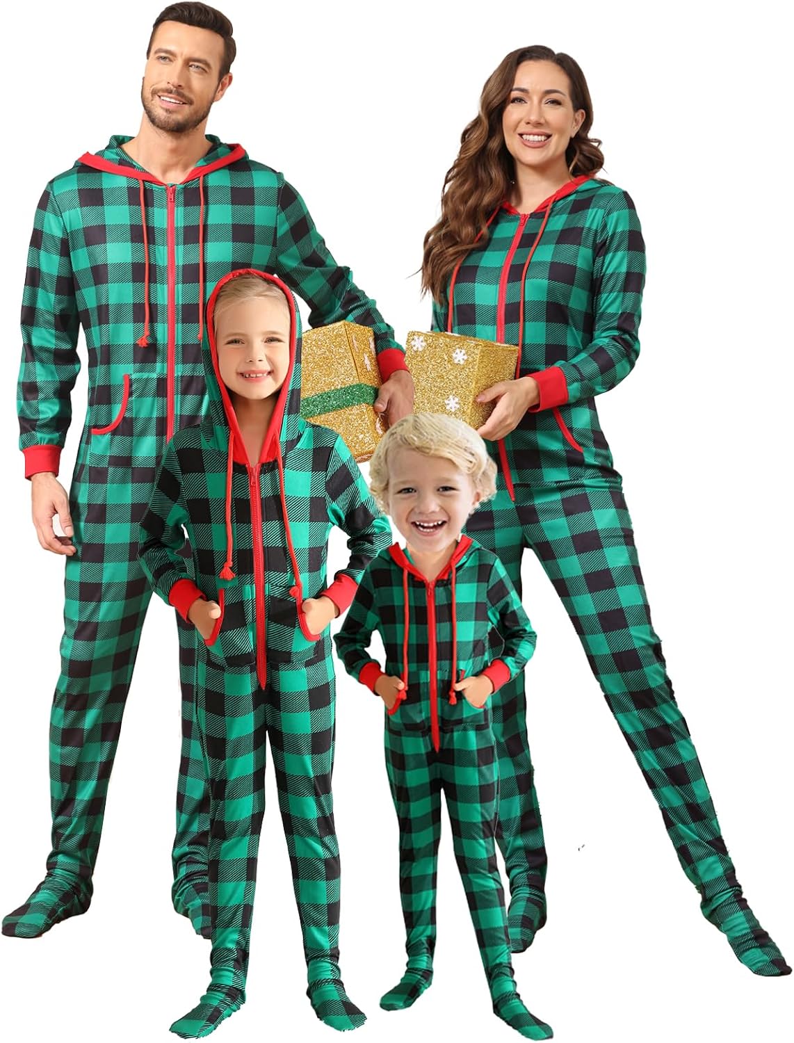 Veseacky Family Christmas Pajamas Matching Sets for All Ages