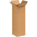 Box USA Tall Moving Boxes 8 in x 8 in x 24 in Pack of 20 - Durable
