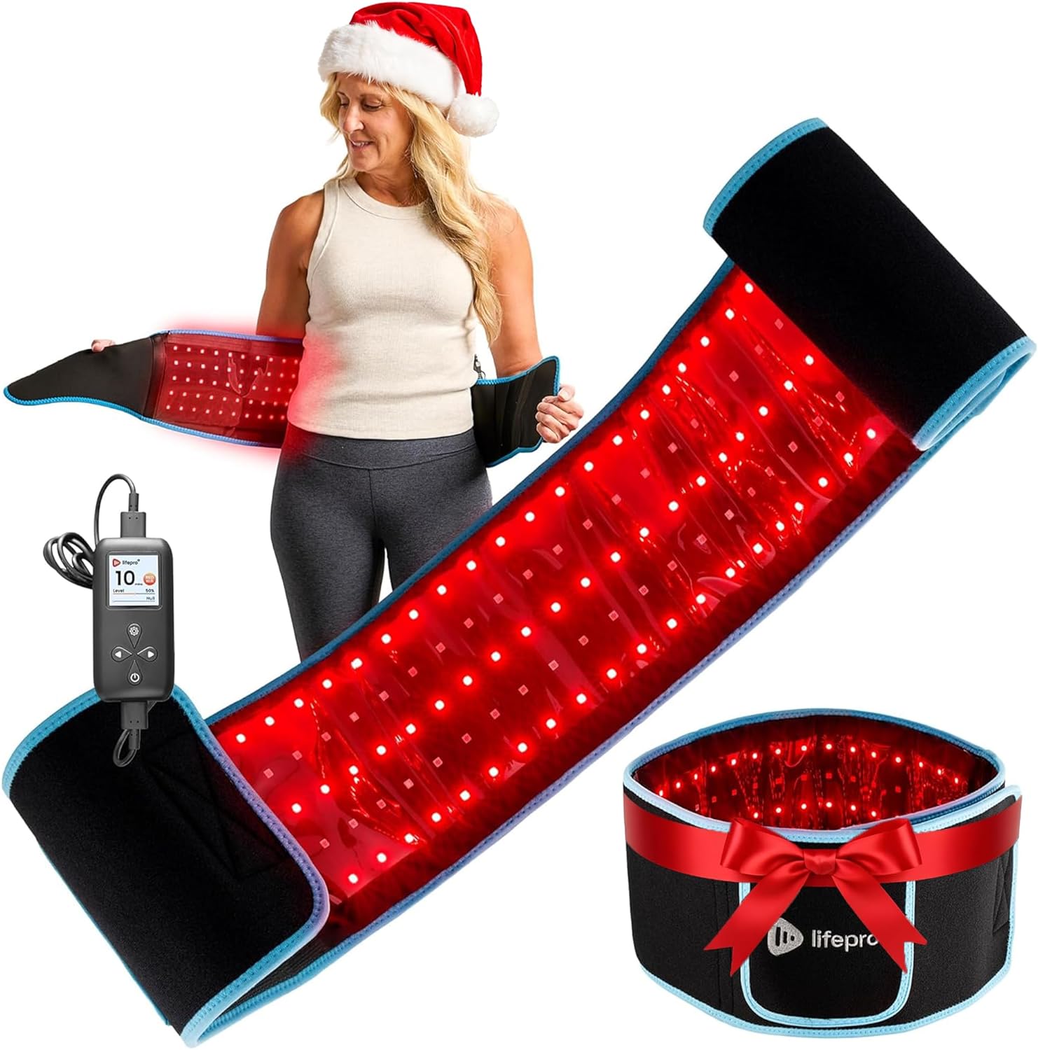 Lifepro Red Light Therapy Belt for Pain Relief and Relaxation