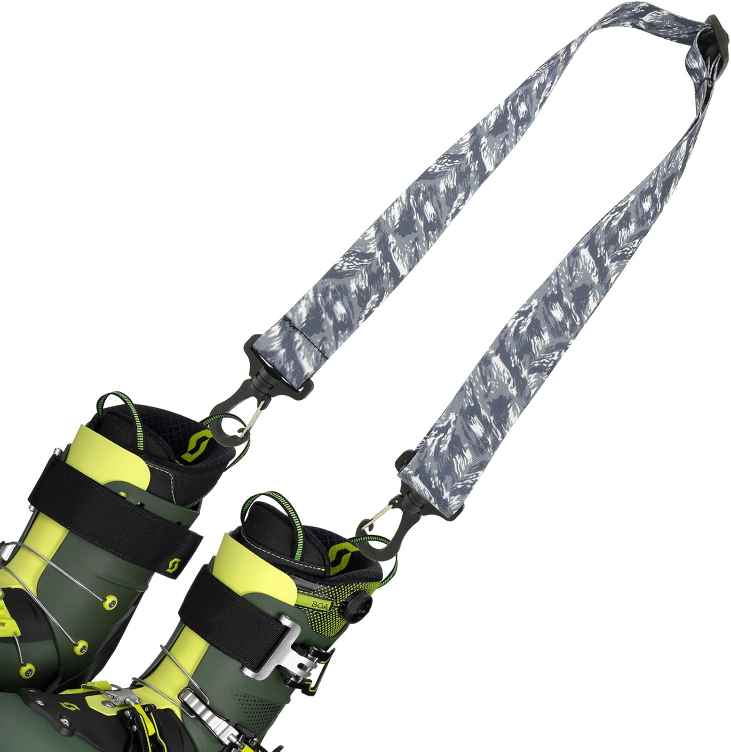 Adjustable Snowboard Carrier Strap | Hands-Free Transport