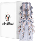 Carved Candles Handmade Long Burning Decorative Luxury Candle - Big