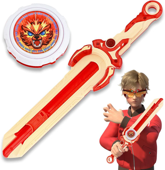 INFINITY NADO Battle Set - Spinning Top & Sword Launcher for Kids