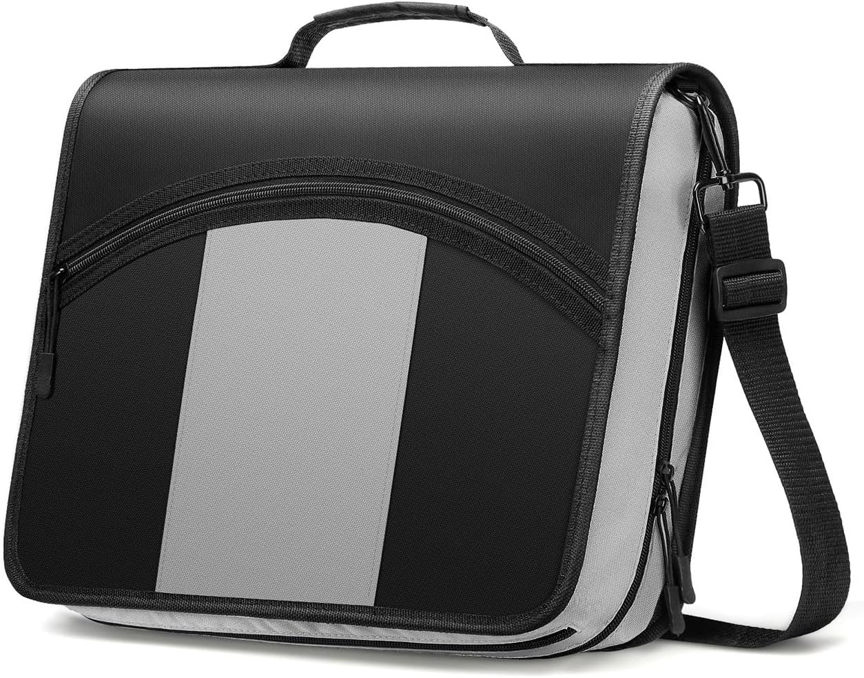 MoKo Zipper Binder with 3-Inch Rings for School Organization