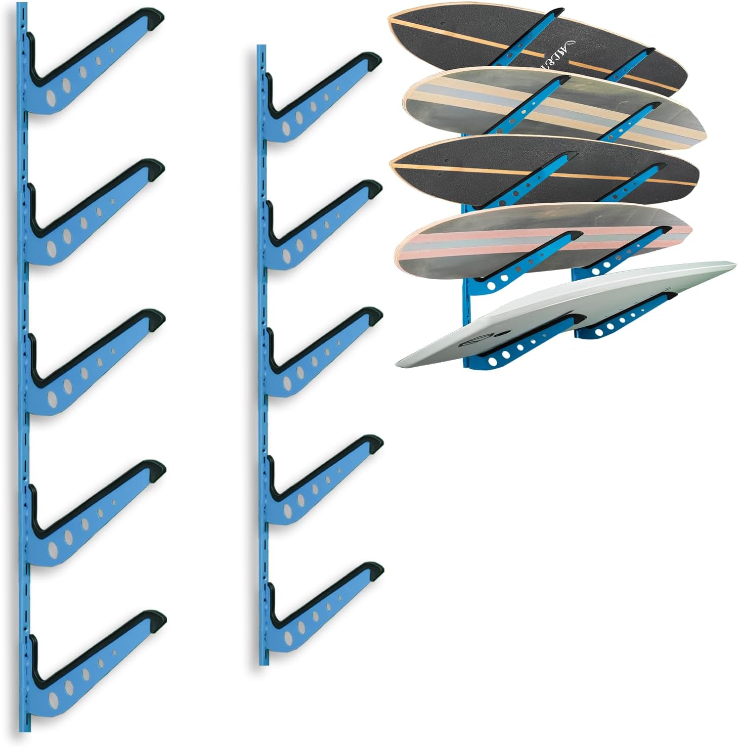 ShouRong Adjustable Wall Mount - Organize Surfboards & Snowboards!