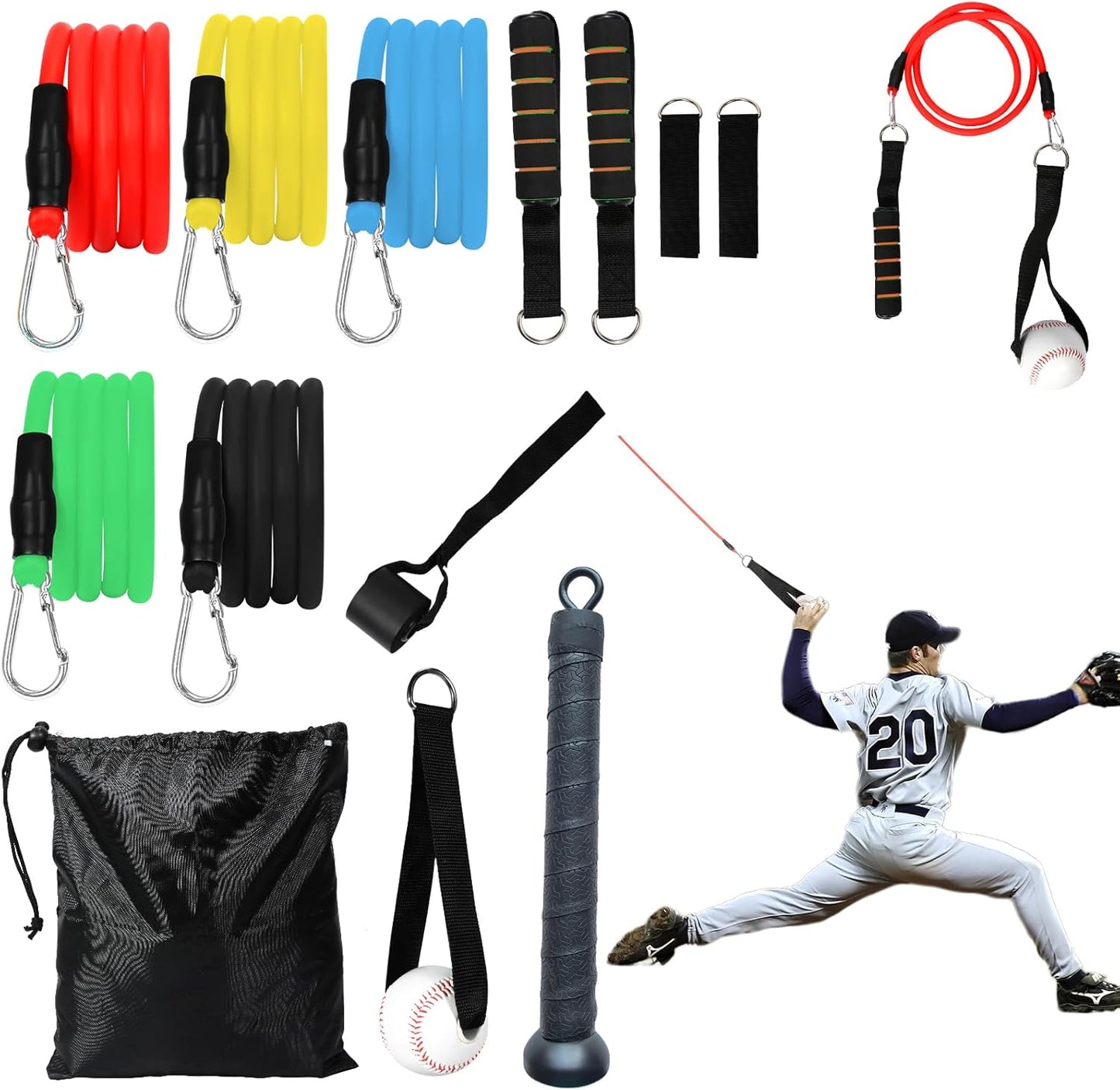 Baseball Resistance Trainer for Pitchers and Players by Davllin