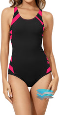 Period Swimwear One Piece Leakproof Swimsuit for Teens - Leak