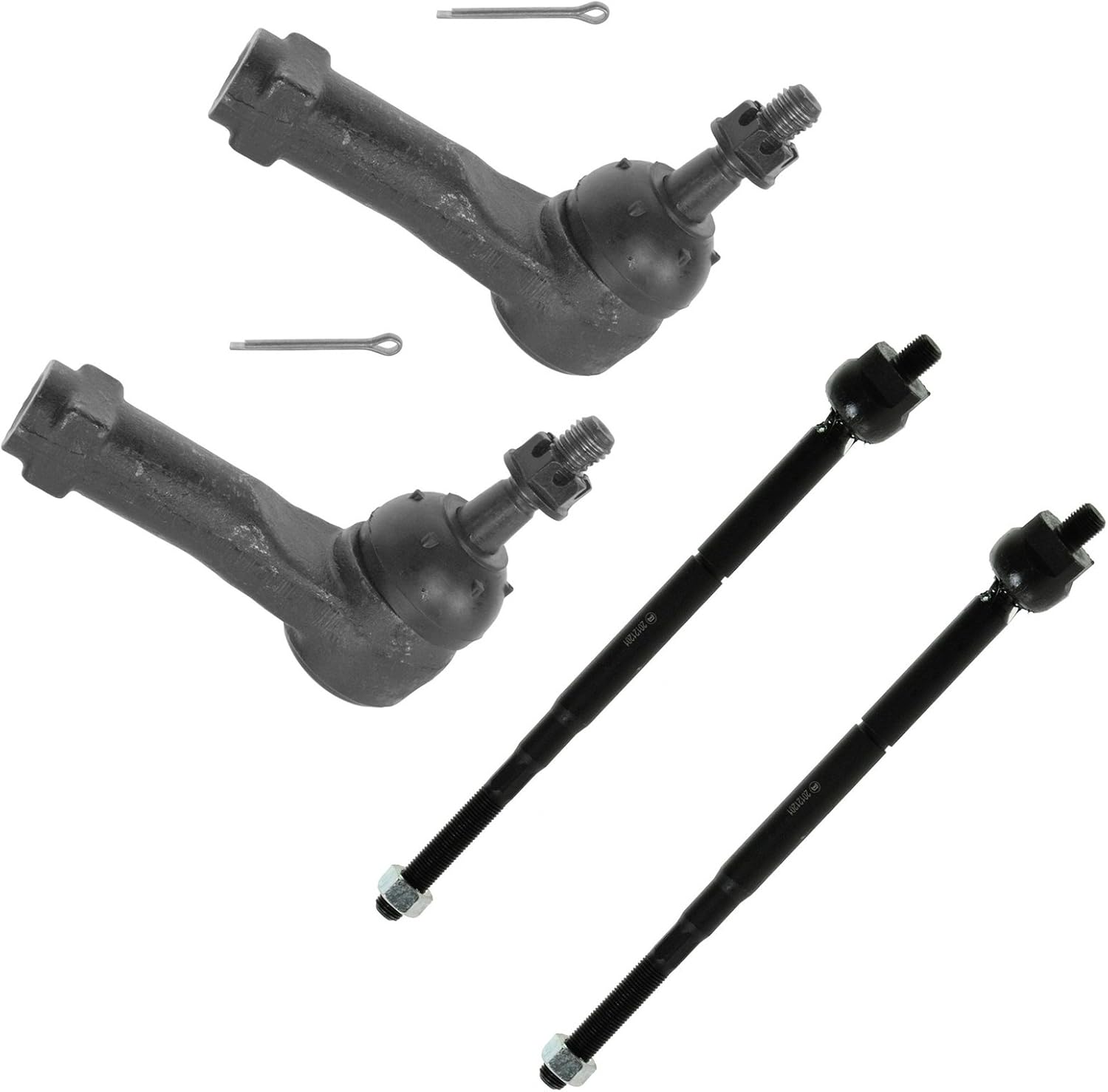 TRQ Front Tie Rod Set for Chevrolet Cobalt and HHR Models