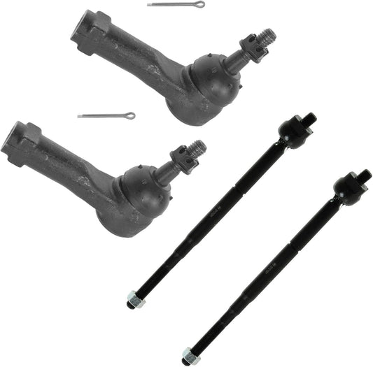 TRQ Front Tie Rod Set for Chevrolet Cobalt and HHR Models