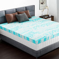DUMOS Memory Foam Mattress Topper Twin XL - 2 in Cooling Comfort