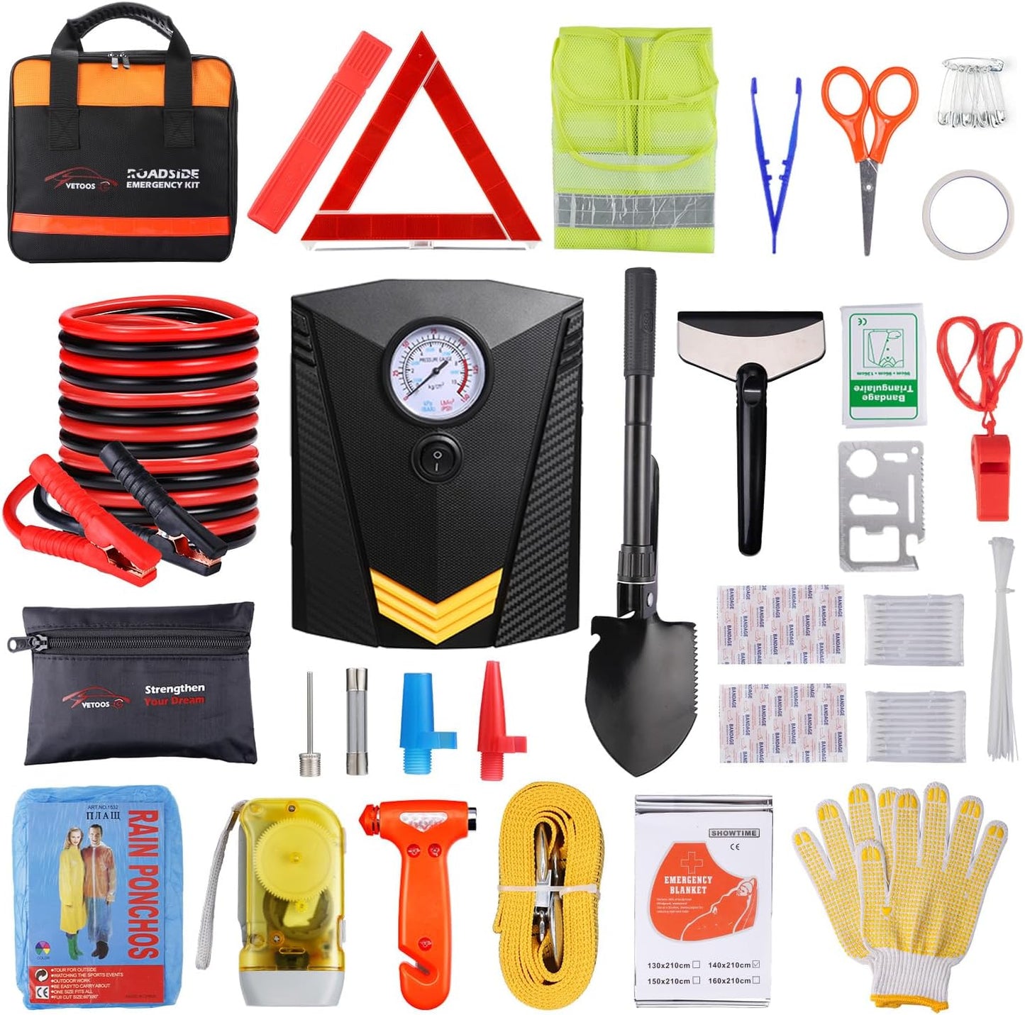 Vetoos Roadside Kit: Safety & Survival Essentials