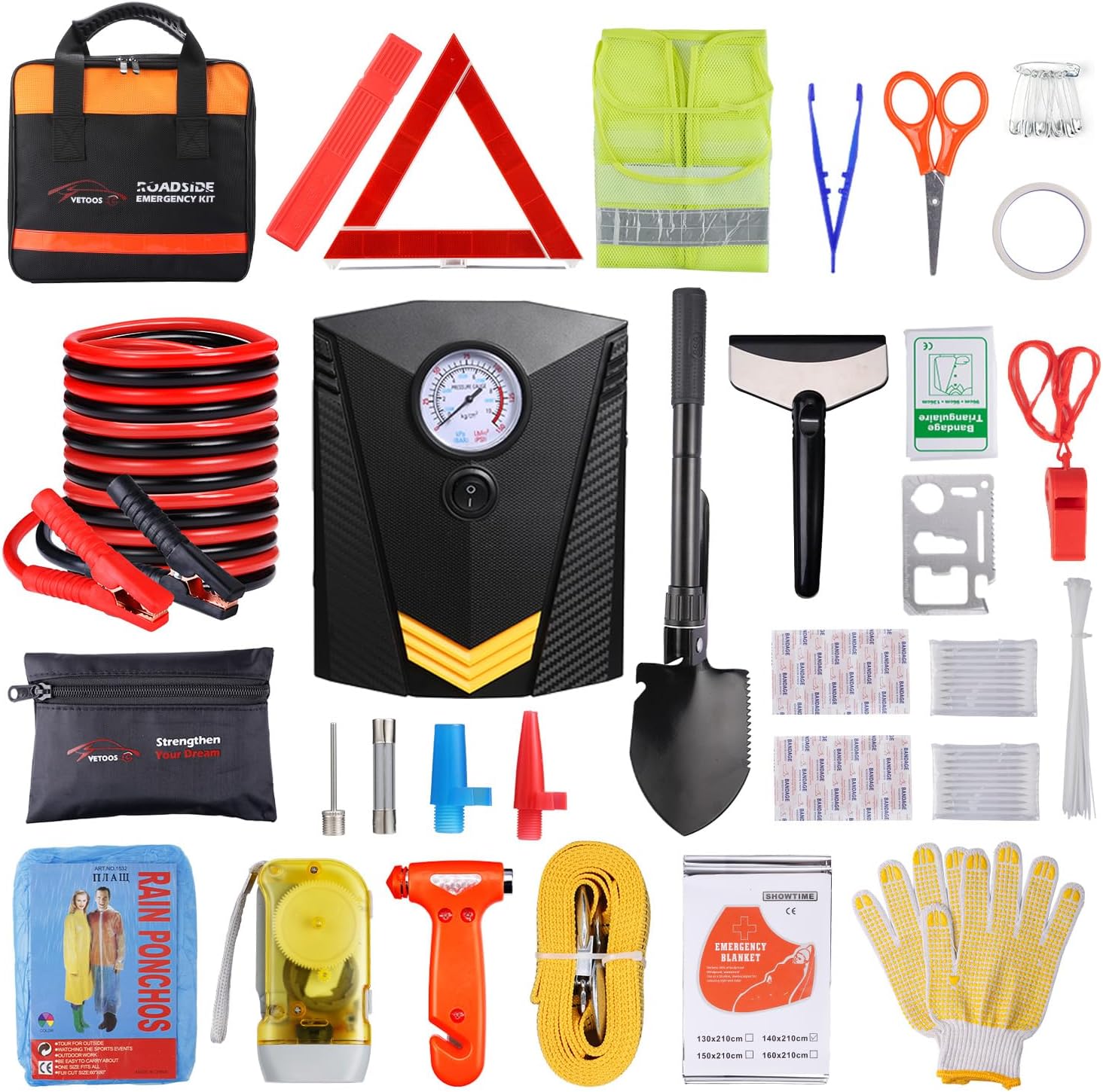 Vetoos Roadside Kit: Safety & Survival Essentials
