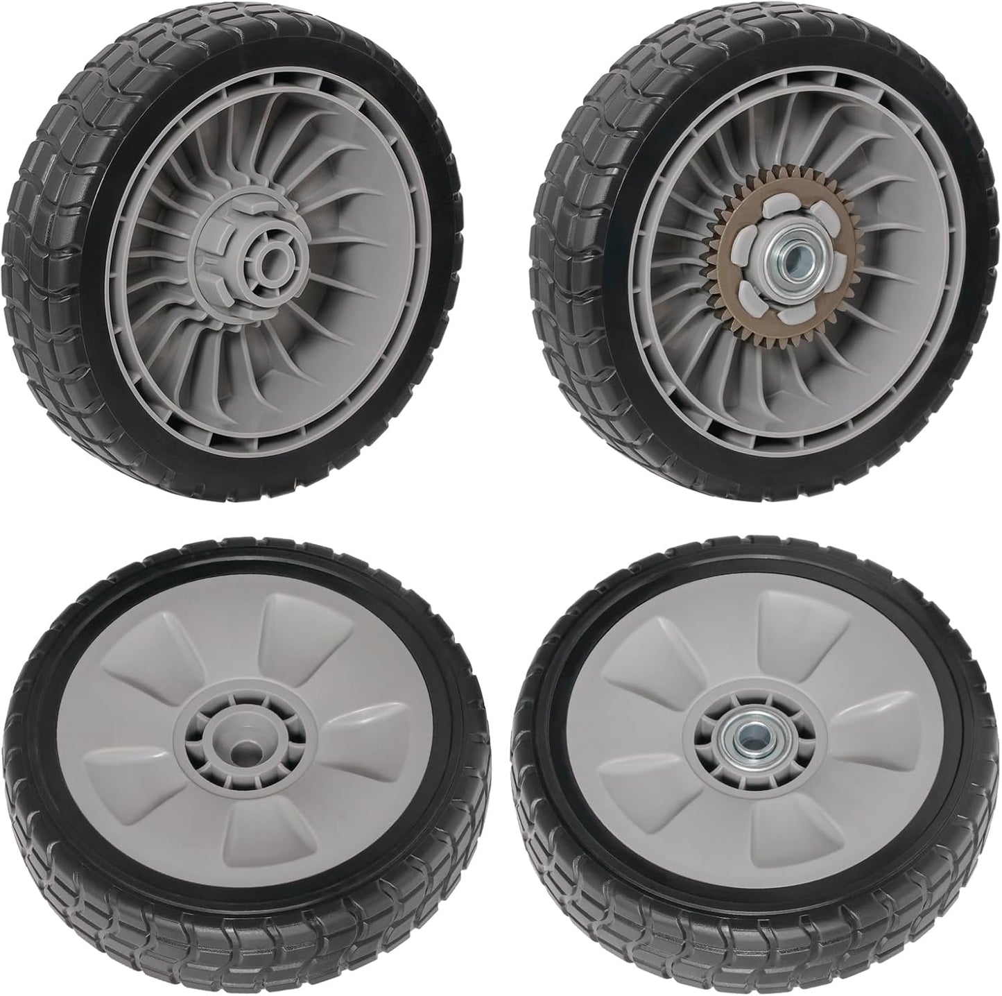 4 Pcs 8in Lawn Mower Wheels for Honda HRR216 HRS216 HRT216