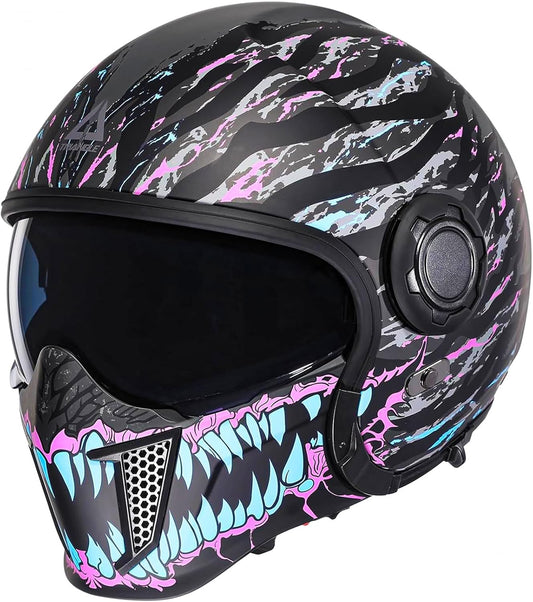 TRIANGLE Full Face Motorcycle Helmets for Safe Riding Experience
