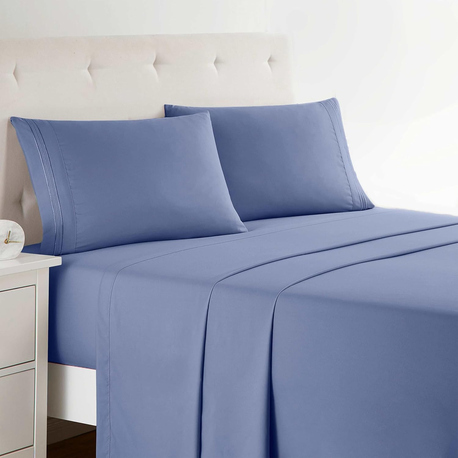 Clara Clark Premier 1800 Series Bed Sheets Set for Luxury Sleep