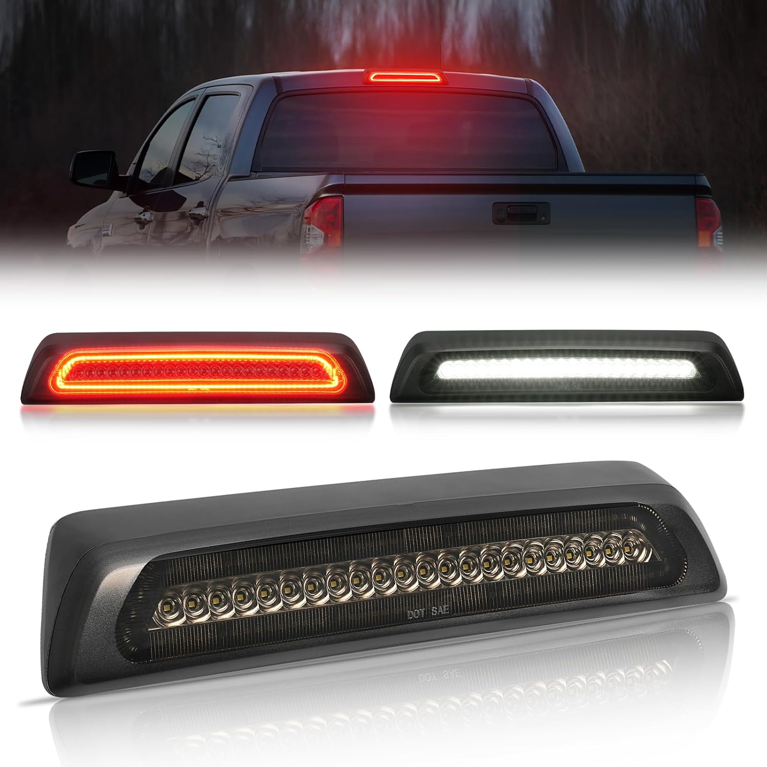 SUPAREE LED Third Brake Light for 2007-2020 Tundra Models