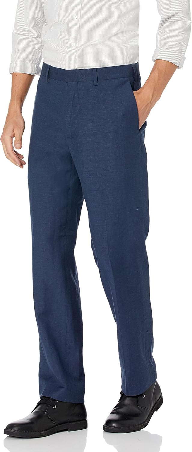 Cubavera Men's Linen Blend Dress Pants for Comfort and Style
