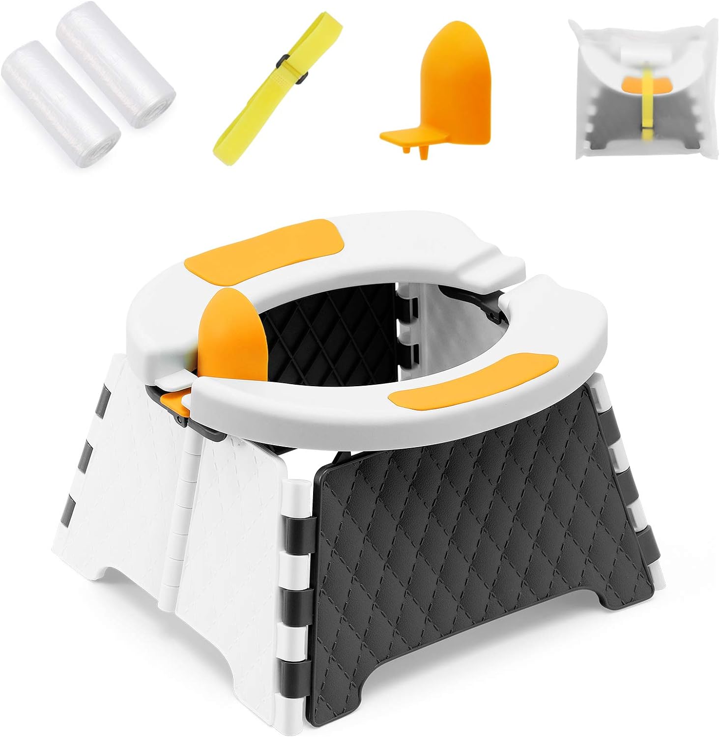 YUNHECAM Portable Toddler Potty Seat - Travel Ready