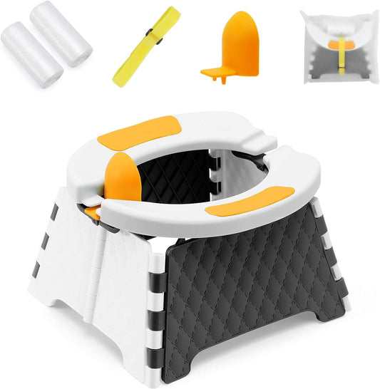 YUNHECAM Portable Toddler Potty Seat - Travel Ready