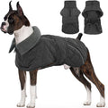 Kuoser Extra Warm Dog Jacket XL - Windproof Reflective Winter Coat