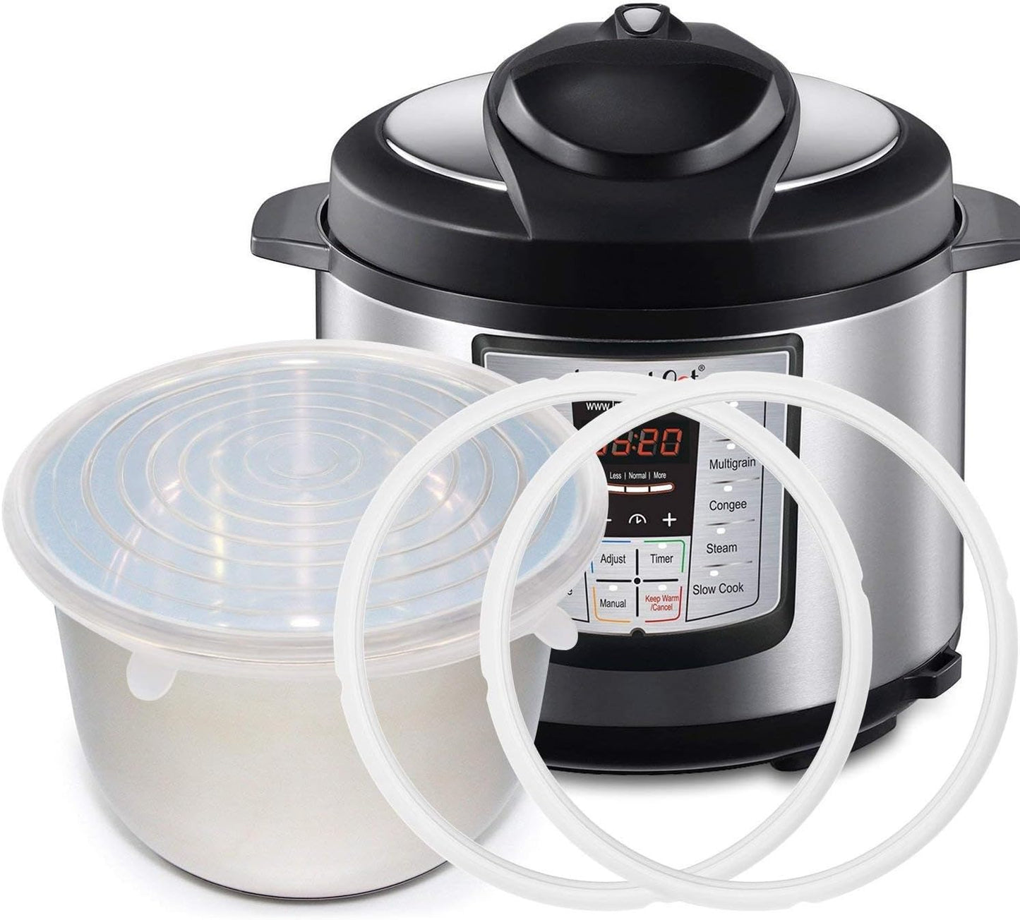 Sealing Ring & Lid Cover Set for Instant Pot