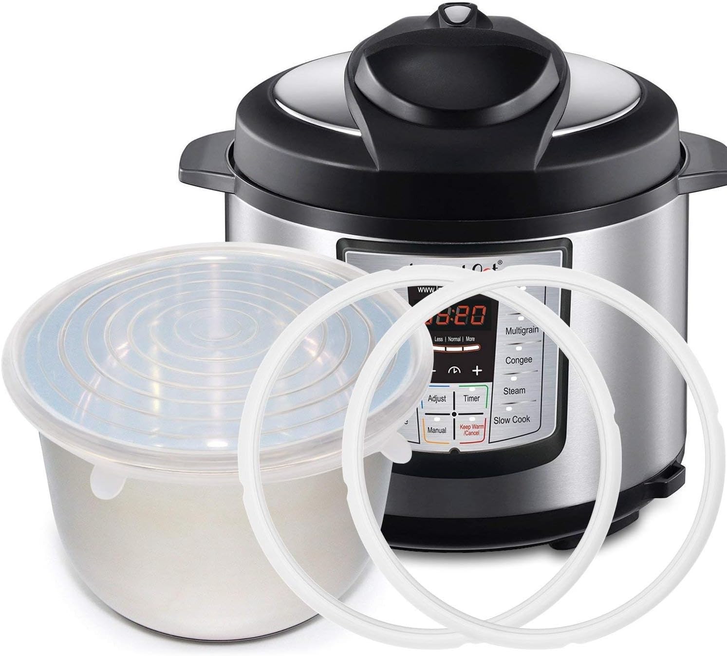 Sealing Ring & Lid Cover Set for Instant Pot