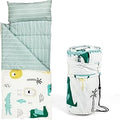 NEDVI Toddler Nap Mat with Carry Bag - Cozy Removable Pillow