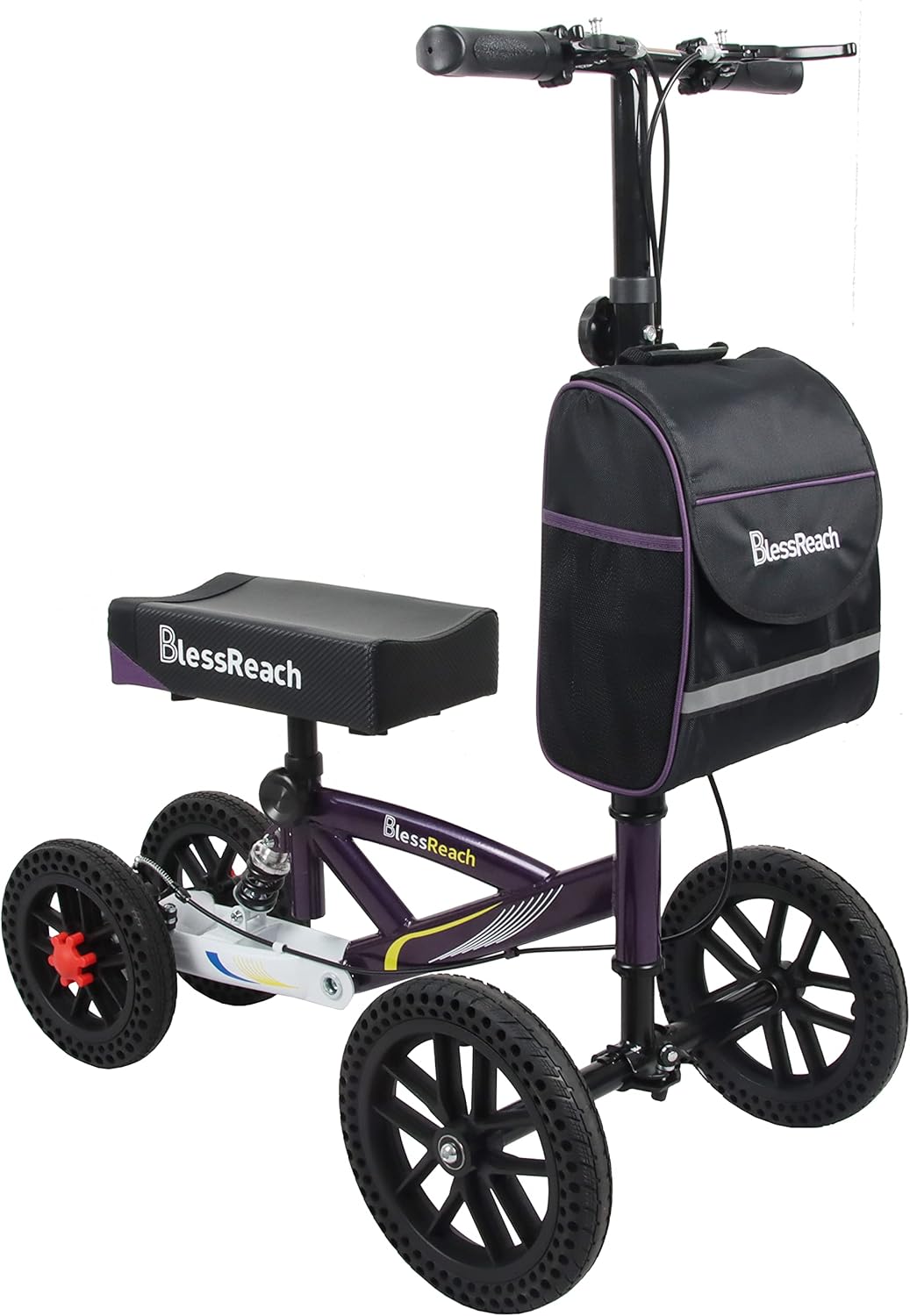 All Terrain Foldable Knee Scooter Walker for Foot Injuries