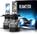 BEAMTECH H4 LED Headlight Bulbs 16000LM 70W 6500K - Compact Bright