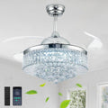 42in Fandelier Ceiling Fan with Light - Modern Chandelier Design