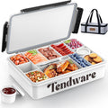 Chilled Portable Snackle Box Container with Ice Pack - Keeps Snacks