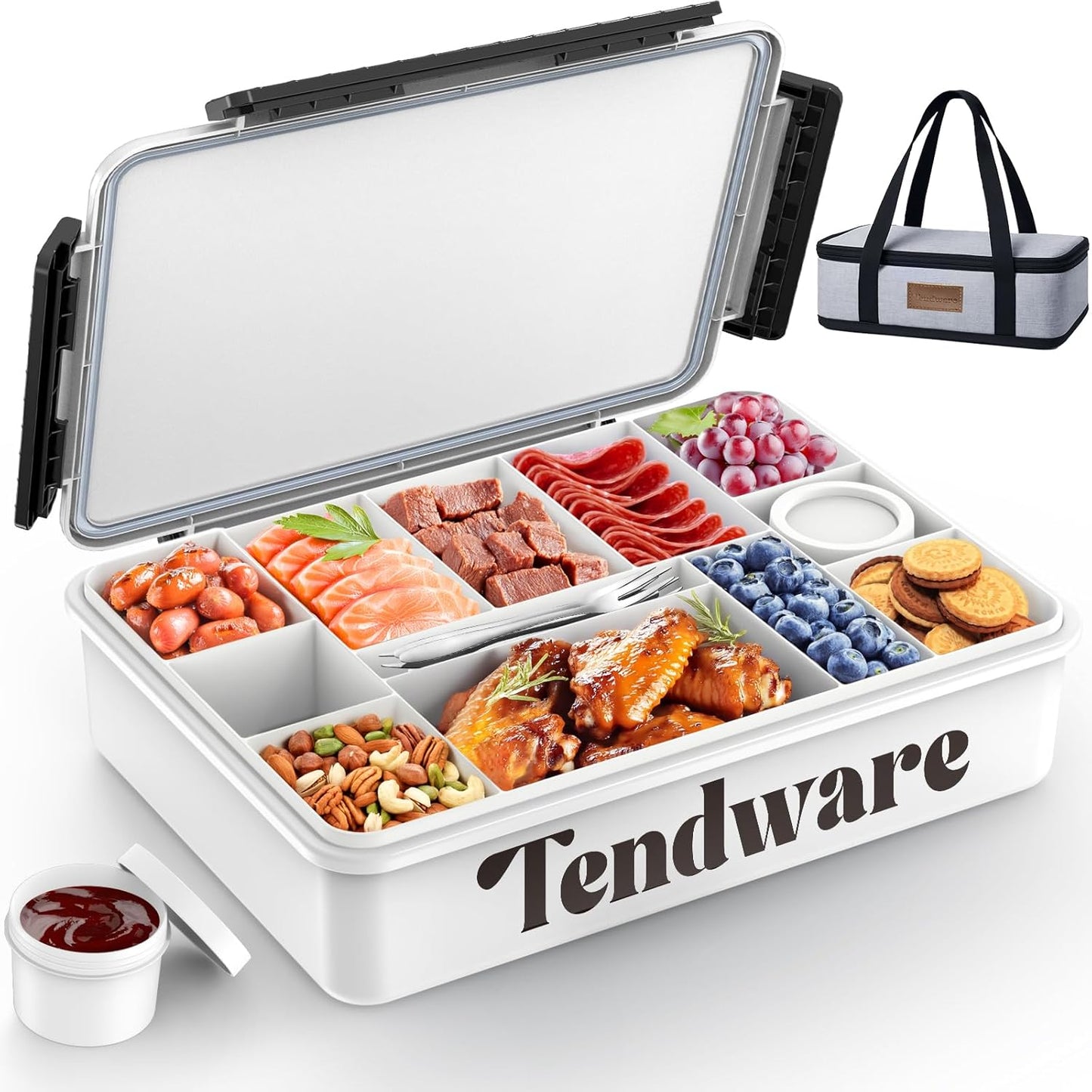 Chilled Portable Snackle Box Container for Fresh Food on the Go