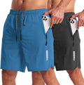CANGHPGIN Mens Workout Athletic Shorts 7 in Inseam (Style YYF2)