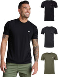 Into The AM Mens T Shirt with Logo - Soft Fitted Crew Neck Shirts