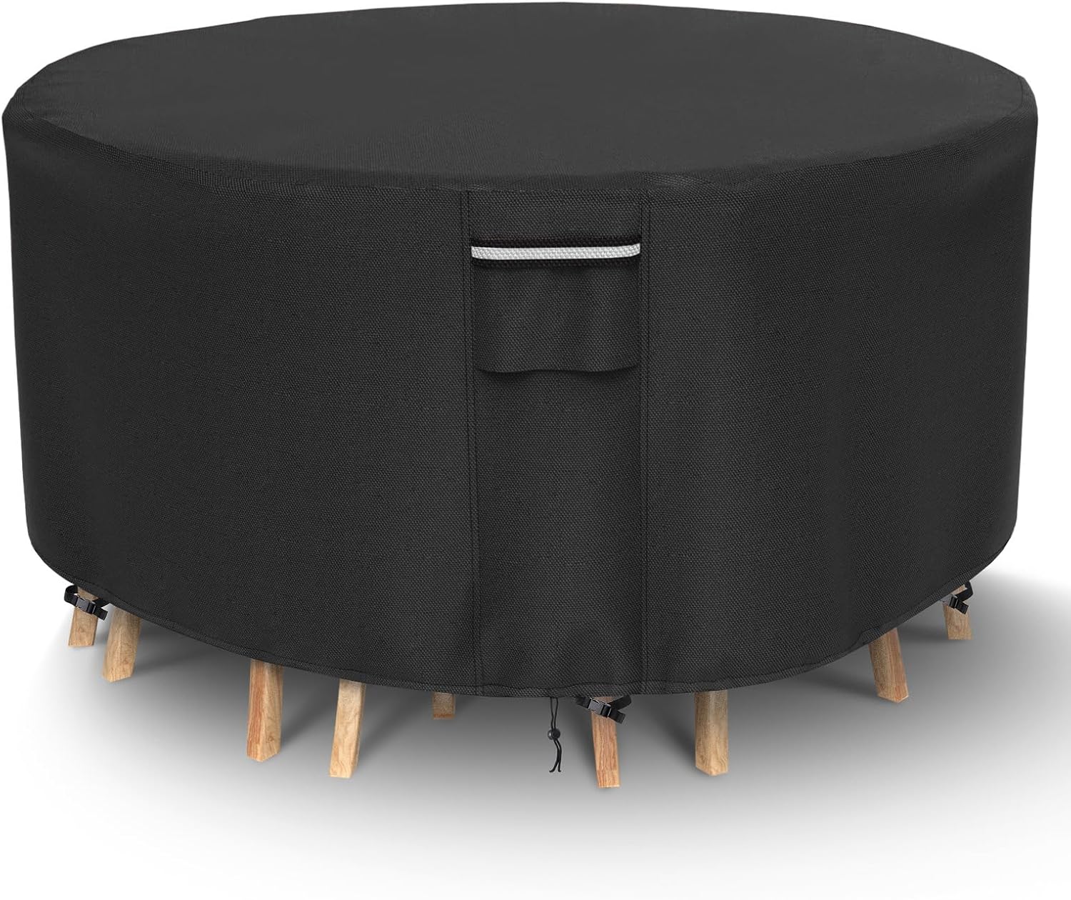 Round Patio Furniture Covers for Outdoor Dining Table & Chairs