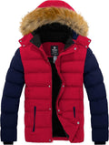 Wantdo Men's Winter Puffer Jacket Thicken Winter Coat - Warm