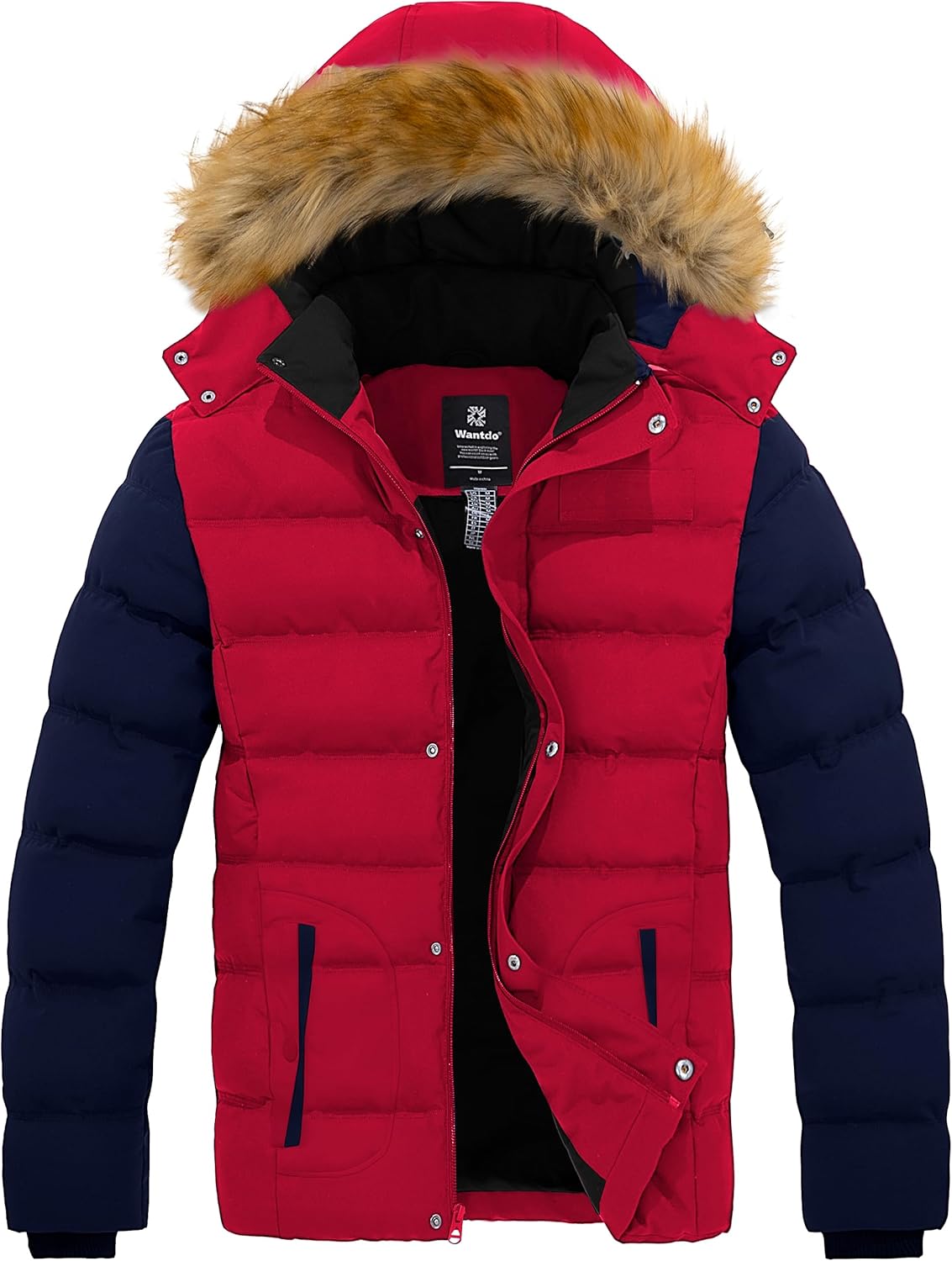 Wantdo Men's Winter Puffer Jacket for Ultimate Warmth and Comfort