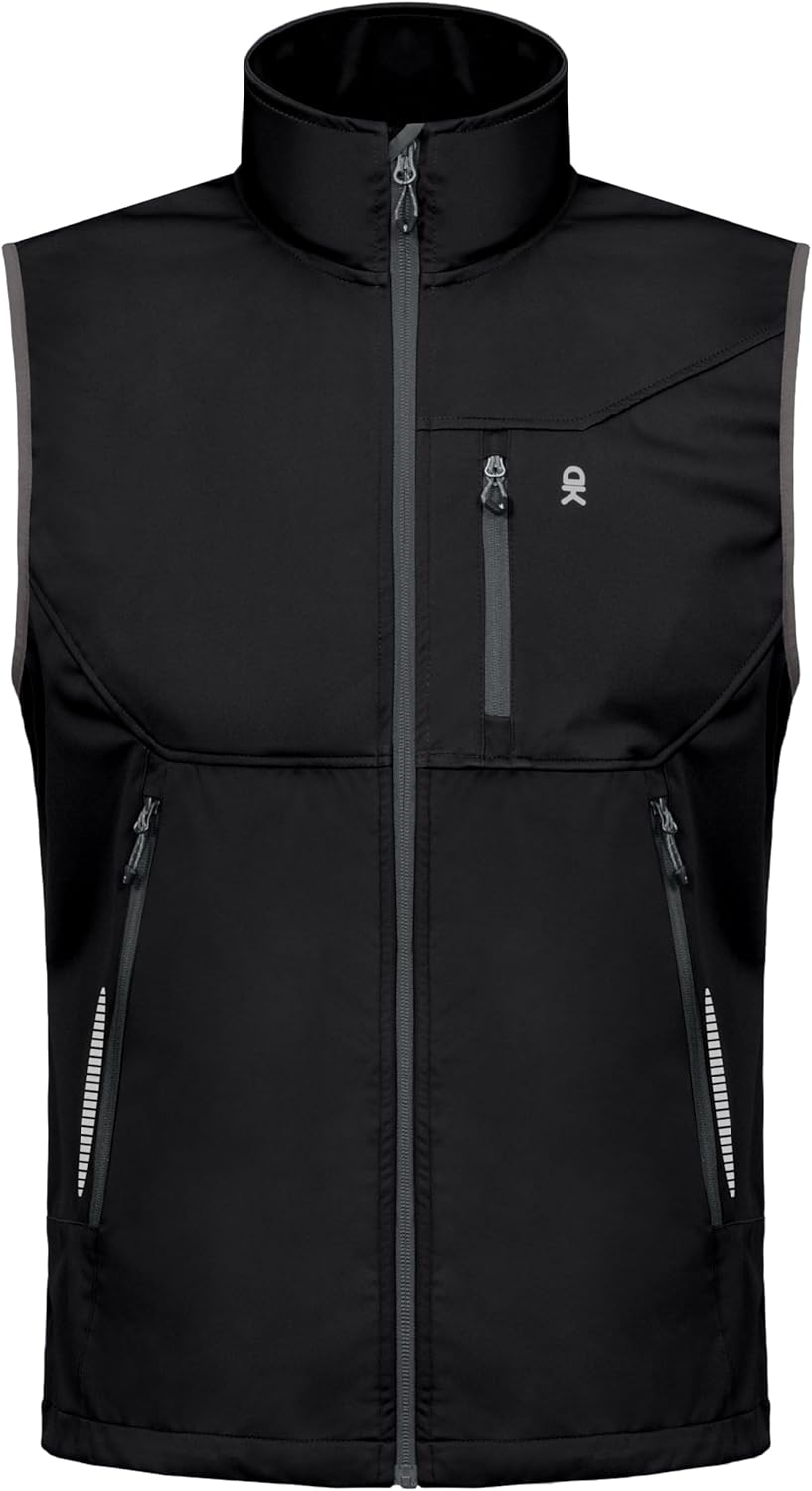 Little Donkey Andy Men's Lightweight Softshell Vest for Travel