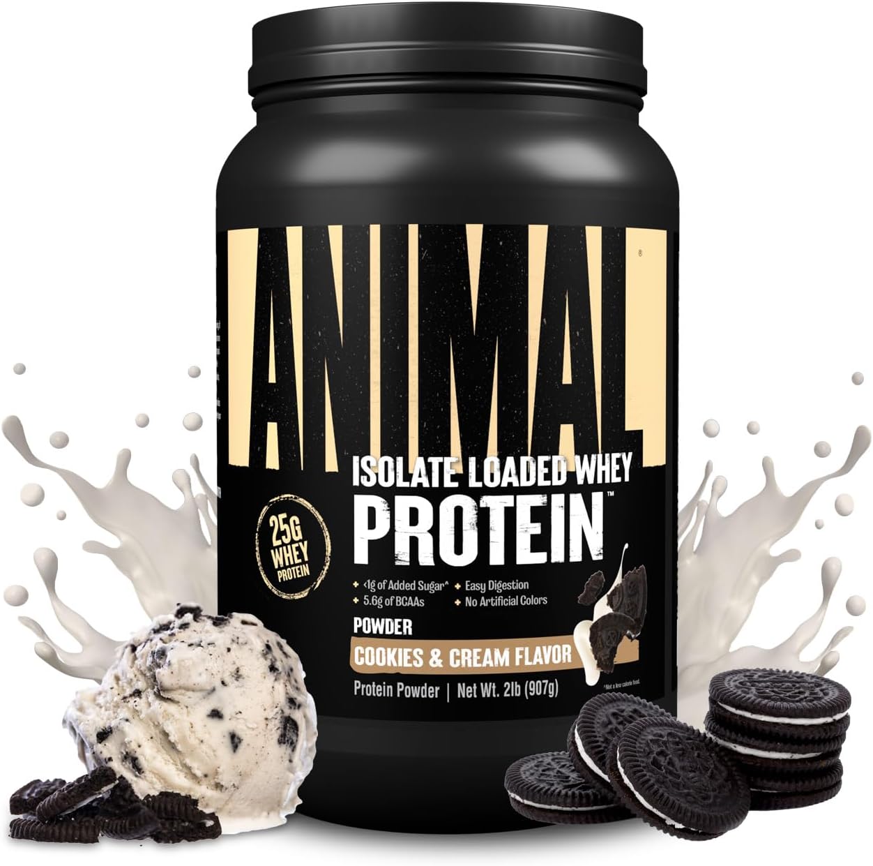Animal Whey Isolate Protein Powder for Muscle Builder & Recovery
