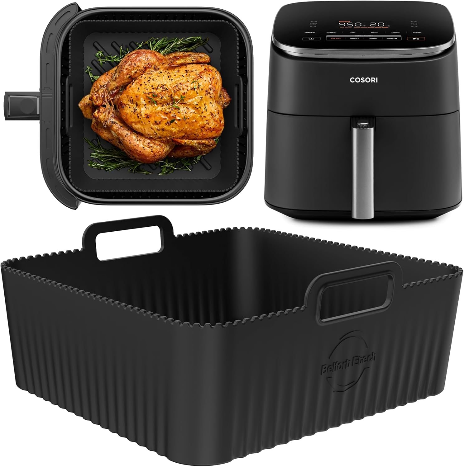 Enhanced Air Fryer Silicone Liner | Premium Quality | Belfort Etech