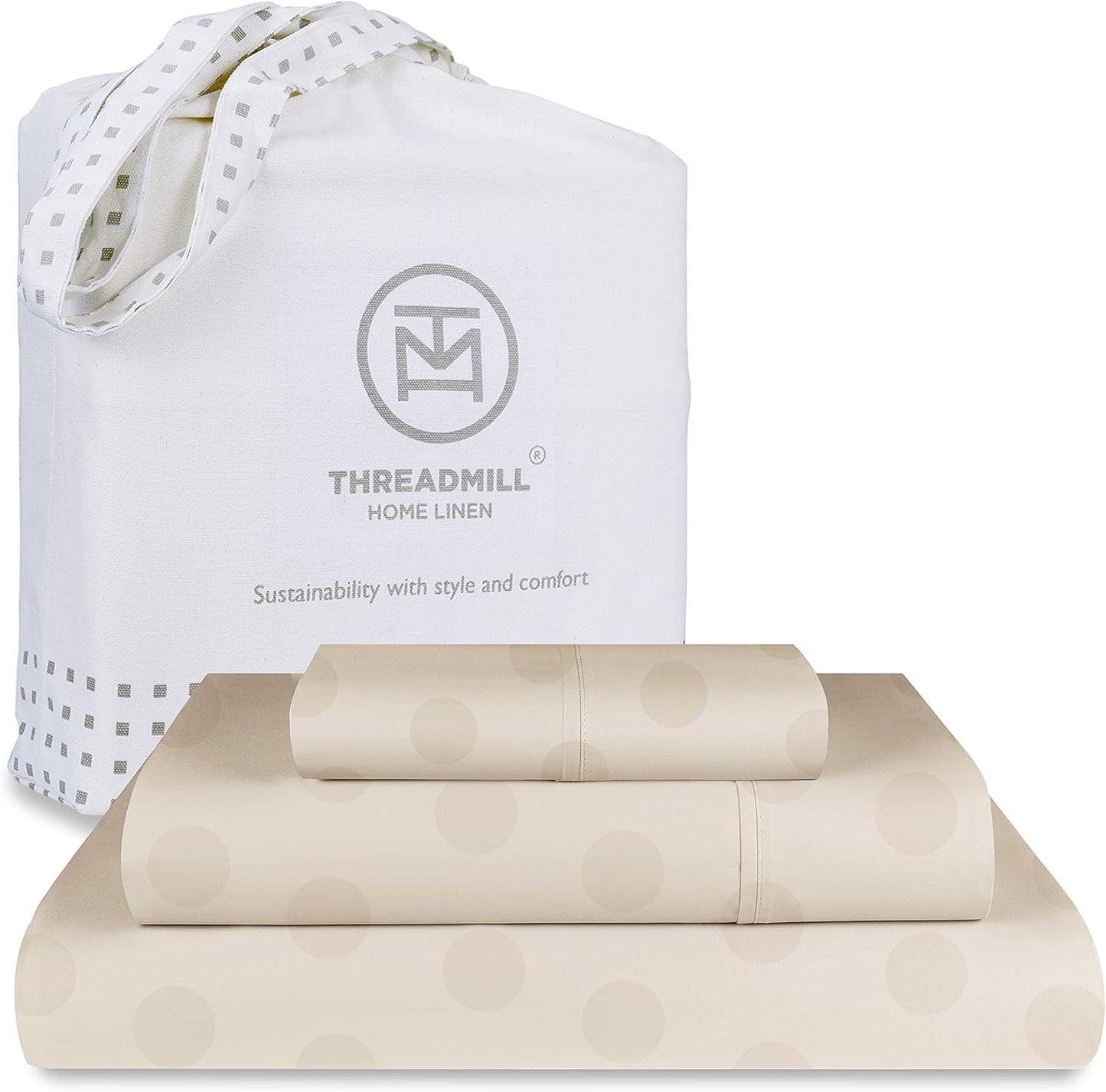 Threadmill Cotton Twin XL Sheet Set for Ultimate Comfort
